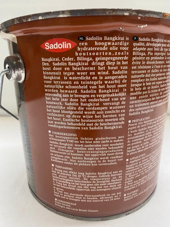 Sadolin Klassieke Houtbescherming Bruin - Voor Buiten Hout