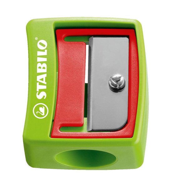 STABILO woody 3 in 1 - Multi Talent Kleurpotloden - Etui Met 6 Kleuren + puntenslijper