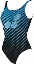 Arena W Flicker U Back One Piece B black-multi