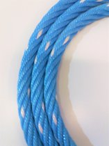 Hercules touw (staal versterkt) blauw 10 meter