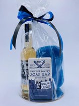 Cadeau voor man Van der Lovett Bier Shampoo Zeep douche spons - gadgets mannen - geschenkset mannen - verjaardag - 3 producten