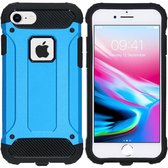 iMoshion Rugged Xtreme Backcover iPhone 8 / 7 hoesje - Lichtblauw