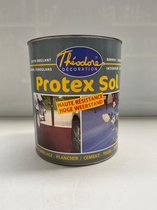 Théodore Protex Sol | Vloerverf Zijdeglans - binnen/buiten - Grijs 2.5L