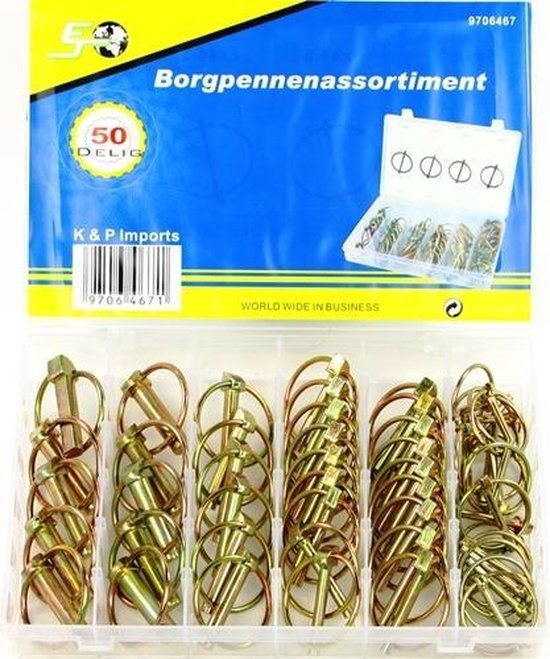 Foto: Borgpennen assortiment 50 delig 