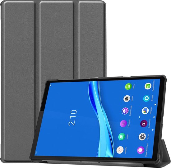 Hoesje voor Lenovo Idea Tab Plus met penhouder, schokbestendige hoes