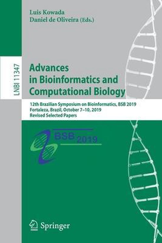 Advances in Bioinformatics and Computational Biology - cover