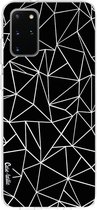 Casetastic Samsung Galaxy S20 Plus 4G/5G Hoesje - Softcover Hoesje met Design - Abstraction Outline Print