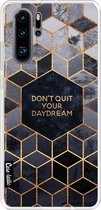 Casetastic Huawei P30 Pro Hoesje - Softcover Hoesje met Design - don't quit your daydream Print