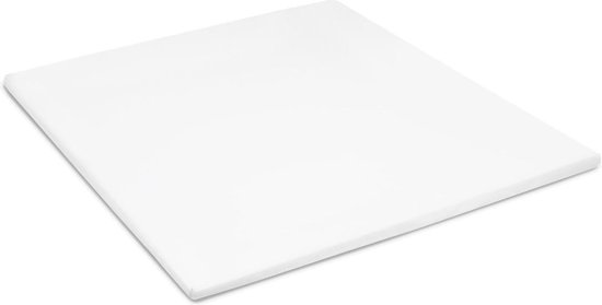 Damai Organic - Topper hoeslaken (tot 15 cm) - Bio satijn - 140x210 cm - White