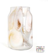 Design vaas Bloom - Fidrio MARRONE - glas, mondgeblazen - hoogte 30 cm