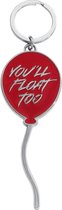 Stephen Kings It 2017 Metal Keychain You'll Float Too Balloon