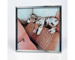 AL - Fotolijst - Zilver - 10 x 10 cm