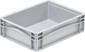 Euro-Norm container, 300 x 400 x 120 mm, grijs