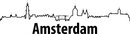 Amsterdam-skyline-muursticker 2