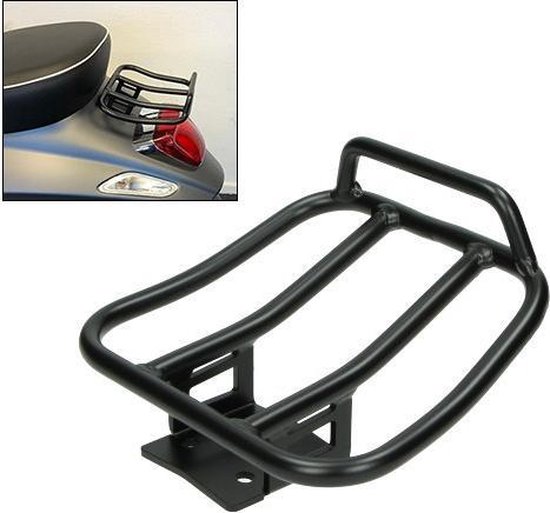 Achterdrager klein Vespa Primavera Sprint zwart mat | bol.com