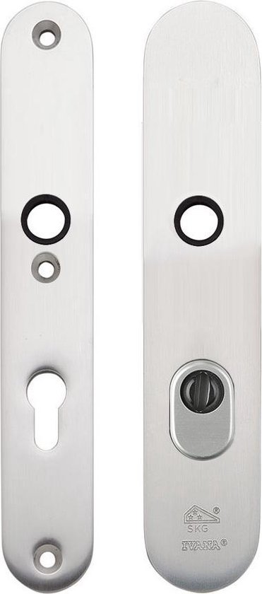 Ivana de tuyaux de sécurité Ivana - Basic - SKG *** - F1 - épaisseur de porte 38-62 mm - PC 72 mm - ovale