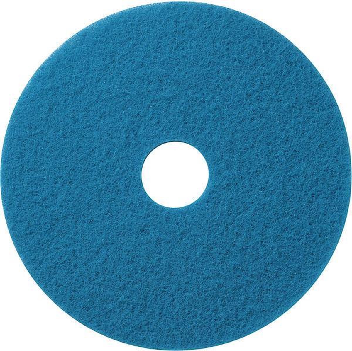 Axiom Pronet - Vloerpad blauw - 17 inch 43 cm - 5 stuks vloerpads