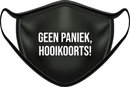 Mondmasker met tekst | Geen paniek, hooikoorts!