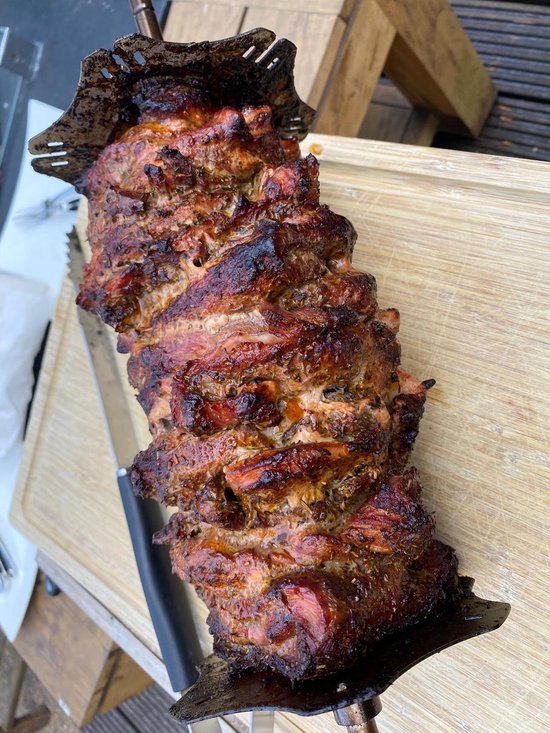 BBQ Rotisserie Kebab spiezen set (universele set geschikt