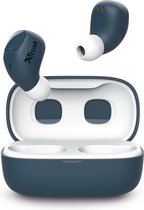Trust Nika Compact Casque True Wireless Stereo (TWS) Ecouteurs Appels/Musique Bluetooth Bleu