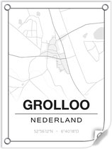 Tuinposter GROLLOO (Nederland) - 60x80cm