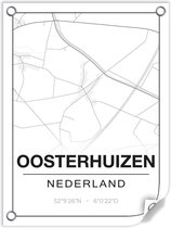 Tuinposter OOSTERHUIZEN (Nederland) - 60x80cm