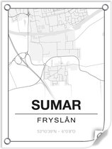 Tuinposter SUMAR (Fryslân) - 60x80cm