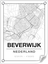 Tuinposter BEVERWIJK (Nederland) - 60x80cm
