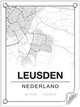 Tuinposter LEUSDEN (Nederland) - 60x80cm