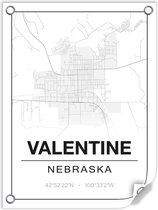 Tuinposter VALENTINE (Nebraska) - 60x80cm