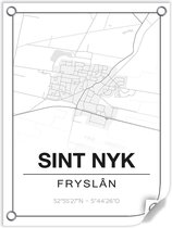 Tuinposter SINT NYK (Fryslân) - 60x80cm