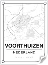 Tuinposter VOORTHUIZEN (Nederland) - 60x80cm