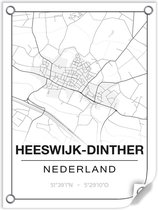Tuinposter HEESWIJK-DINTHER (Nederland) - 60x80cm