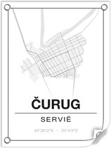 Tuinposter CURUG (Servie) - 60x80cm