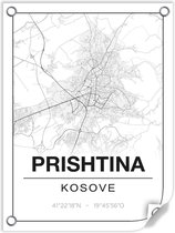 Tuinposter PRISHTINA (Kosove) - 60x80cm