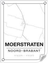 Tuinposter MOERSTRATEN (Noord-Brabant) - 60x80cm