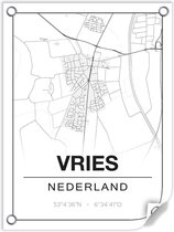 Tuinposter VRIES (Nederland) - 60x80cm