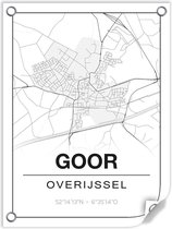 Tuinposter GOOR (Overijssel) - 60x80cm