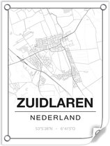 Tuinposter ZUIDLAREN (Nederland) - 60x80cm