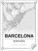 Tuinposter BARCELONA (Espana) - 60x80cm