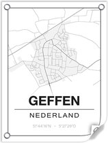 Tuinposter GEFFEN (Nederland) - 60x80cm