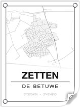 Tuinposter ZETTEN (De Betuwe) - 60x80cm