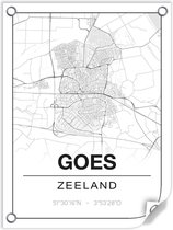 Tuinposter GOES (Zeeland) - 60x80cm