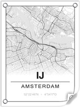 Tuinposter IJ (Amsterdam) - 60x80cm
