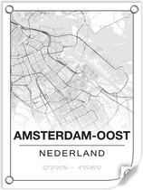 Tuinposter AMSTERDAM-OOST (Nederland) - 60x80cm