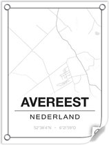 Tuinposter AVEREEST (Nederland) - 60x80cm