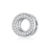 Zilveren bedel Elegante ring