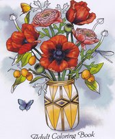 Garden Flowers Adult Coloring Book - Stefania Miro
