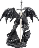 Nemesis Now Beeld/figuur Black Dragon Sword Draak Zwart
