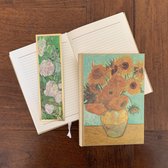 Hardcover Notitieboek Kunst 'Twaalf Zonnebloemen in een Vaas' Vincent van Gogh